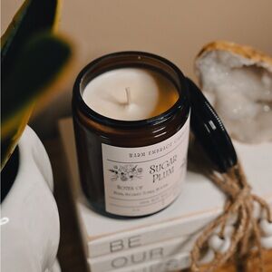 Sugar Plum Candle, STRONG Candle, Sweet Candle, Handmade Soy Wax Candle